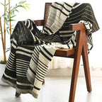 Folkulture 50" x 60" 100% Recycled Cotton Couch Blanket and Throws for Chair, Bed or Sofa, Green Throws for Home Decor