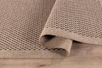 CAMILSON Easy Jute Rug 6x9, Indoor Outdoor Natural Color Fiber Area Rugs for Living Room Patio and Kitchen Rug, Sisal Boho Woven Design, Easy-Cleaning, Washable Outside Carpet Alfombras para(6 x 9)