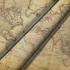 Old World Map Tapestry, Vintage World Map Geographical Distribution Tapestry Wall Hanging, Brown Historical Atlas Educational Poster Classroom Large Tapestries Office Decor 90x70