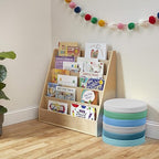 ECR4Kids SoftZone Floor Cushions, Round, Flexible Seating, Contemporary, 6-Piece