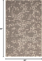nuLOOM 5' x 8' Easy-Jute Area Rug, Machine Washable, Non-Slip, for Living Room Bedroom Kids Room Nursery Home Decor, Sufia Natural