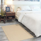 Nourison Home Courtyard Natural 3' x 5' Area Rug - Easy Clean, Non Shedding, Bed Room, Living Room, Dining Room, Kitchen (3' x 5')