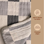 Folkulture Throw Blanket for Couch 50" x 60", 100% Recycled Cotton Blanket and Throws for Chair, Soft Throw Blanket for Bed or Bed Throws for Sofa, Boho