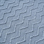 BATTILO HOME Throw Blanket for Couch, Textured Knit Throw, Bluish Grey Throws for Home Decor, Soft Blanket Throw for Bedroom Decor Housewarming Gifts, 50"x60"