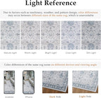 2x6 Runner Rug Blue Washable Hallway Vintage Carpet Kitchen Small Long Non Slip Stain Soft Resistant Low Pile Thin Boho Accent Indoor Throw Rug for Bedroom Laundry Living Room
