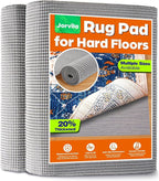 Non-Slip Rug Pad Gripper 6x9 Feet, Anti Skid Mat for Under Area Rugs, Keeps Rugs in Position and Safe, Thick Cushioned Carpet Pad for Hardwood Floors Protection