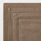 MIULEE Khaki Linen Pillow Covers Pack of 4 Decorative Natural Solid Throw Pillow Covers Soft Accent Boho Farmhouse Couch Pillowcases Modern Spring Home Decors for Living Room Bed Sofa 20x20 Inch