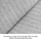 Hallway Washable Runner Rug - 2x7 Kitchen Rugs Entryway Rug Runner Vintage Soft Floor Mat Non Slip Indoor Farmhouse Carpet for Bathroom Living Room Bedroom (2 X 7, Orange)