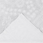 Better Trends 2 Pieces Set Chenille Bedspread Twin Size 100% Cotton Chenille Bedding Lightweight Medallion Pattern Bedroom Decor Rio Collection