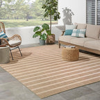 Nourison Home Positano Beige Ivory 8' x 10' Area Rug - Easy Clean, Non Shedding, Bed Room, Living Room, Dining Room, Kitchen (8' x 10')