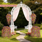 Der Rose UV Resistant Artificial Hanging Flowers for Outdoors, 4Pcs Silk Fake Dasiy Faux Hanging Flowers for Outdoor Planter Porch Balcony Yard Decor