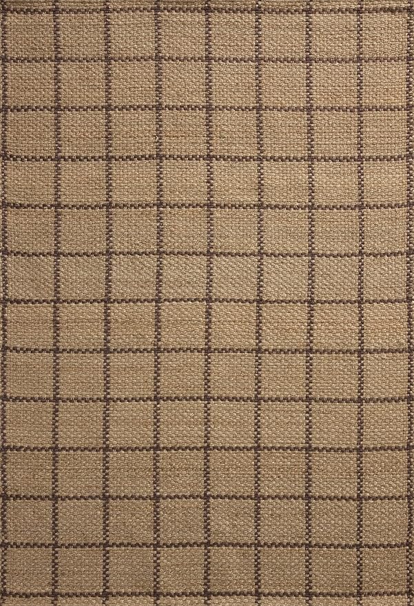 Loloi Chris Loves Julia Fletcher Collection FLE-01 Natural/Brown 9'-3" x 13', .37" Pile Height, Area Rug