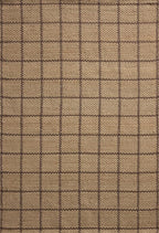 Loloi Chris Loves Julia Fletcher Collection FLE-01 Natural/Brown 9'-3" x 13', .37" Pile Height, Area Rug