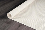 Easy Jute Rug 9x12 Indoor Outdoor Natural Rugs Solid Fiber Rug Woven Area Rug Boho Easy Clean Inside Carpet for Living Room Bedroom Dining Room Hallway or Outdoor Patio Porch (9 X 12 Bone)