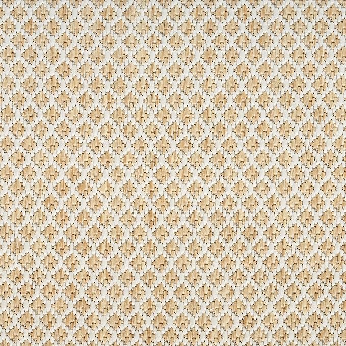 Nourison Home Courtyard Natural 3' x 5' Area Rug - Easy Clean, Non Shedding, Bed Room, Living Room, Dining Room, Kitchen (3' x 5')