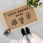 EARTHALL Woven Area Rug 2x3 Ft Washable Rugs for Entryway Braided Non Slip Throw Rugs Door Mat Indoor Outdoor Entrance Small Cotton Woven Carpet for Kitchen Foyer Front Door, Beige/Khaki