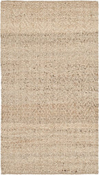 SAFAVIEH Natural Fiber Collection Accent Rug - 2' x 3', Natural, Handmade Farmhouse Fringe Jute, Ideal for High Traffic Areas in Entryway, Living Room, Bedroom (NF731A)