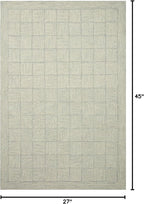 Loloi Chris Loves Julia Francis Collection FRA-03 Silver/Sky 2'-3" x 3'-9" Accent Rug