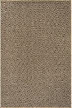 Easy Jute Rugs 5x7 Herringbone Natural Color Living Room Indoor Outdoor Area Rug for Patio and Kitchen Rug High Traffic Washable Easy to Clean Solid Boho Woven Design Carpet (5 x 7)