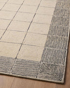 Loloi Chris Loves Julia Francis Collection FRA-02 Cream/Black 3'-6" x 5'-6" Accent Rug