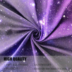 TUGCAY Galaxy Tapestry Space Night Starry Sky Stars Tapestry Universe Mysterious Nebula Ceiling Wall Hanging Decor for Bedroom Living Room (71'' x 91'')