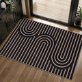 Tangsoo Easy Jute Rug 2x3 Outdoor Rug,Small Washable Non-Slip Rug for Entryway,Boho Geometric Ultra Thin Indoor Carpet Farmhouse Small Throw Mat for Kitchen Bedroom Front Door Entry
