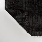 JONATHAN Y Pata Hand Woven Chunky Jute Black Indoor Area Rug, 4x6, Bohemian, Rustic, Cottage, Easy-Cleaning for Living Room, Bedroom, Kitchen, Non-Shedding (NRF102E-4)