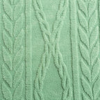 YUSOKI Queen Size Blanket Single Layer,Weight(4.4lb),370GMS-3D Stylish Design for Gift Home Decor (Sage Green,90"x90")
