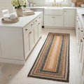 SAFAVIEH Washable Rug Outdoor Braided Collection - 2'3" x 8' Runner, Multi, Handmade & Reversible, Non-Shedding & Easy to Clean, Ideal for Patio, Backyard, Mudroom (BRD308A)