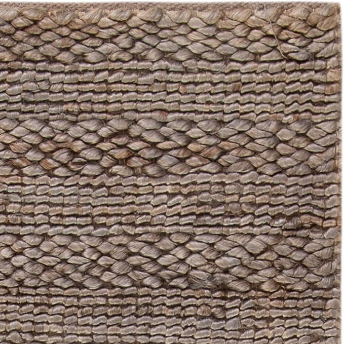 SAFAVIEH Natural Fiber Collection Runner Rug - 2'3" x 6', Beige, Handmade Jute, Braided Woven Design, Ideal for Living Room, Bedroom (NF212B)