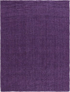SAFAVIEH Area Rug 9x12 - Natural Fiber Collection - Large - Purple, Handmade Jute, Farmhouse Style, Chunky Textured Thick Pile (NF447B)