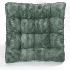 Meditation Floor Pillow Set,Memory Foam Meditation Cushion for Adults Sitting, Large Square Thickened Seat Cushions for Yoga, Tatami Living Room (1, Dark Green)