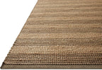 Loloi Chris Loves Julia Judy Collection JUD-06 Natural/Chocolate 9'-3" x 13' Area Rug