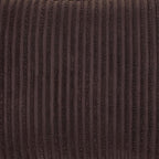 Better Trends Jullian Collection is Super Soft and Light Weight in Bold Stripes Design 100% Cotton Tufted Unique Luxurious Machine Washable Tumble Dry, King Sham, Chocolate