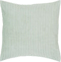 Better Trends Jullian Collection is Super Soft and Light Weight in Bold Stripes Design 100% Cotton Tufted Unique Luxurious Machine Washable Tumble Dry, Euro Sham, Sage