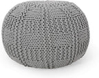 Christopher Knight Home Hortense Pouf, Gray