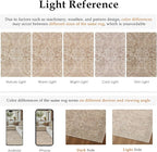 Brown 6x9 Area Rug Washable Vintage Living Room Carpet Bedroom Large Indoor Non Slip Soft Low Pile Thin Stain Resistant Distressed Accent Throw Rug for Dining Office Nursery