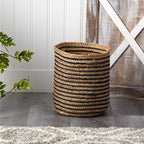 Nearly Natural 13.5in. Handmade Natural Jute Basket Planter, Beige