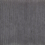 Better Trends Jullian Collection is Super Soft and Light Weight in Bold Stripes Design 100% Cotton Tufted Unique Luxurious Machine Washable Tumble Dry, Euro Sham, Gray