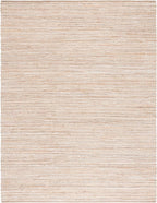 SAFAVIEH Area Rug 8x10 - Cape Cod Collection - Large - Natural & Ivory, Geometric Design, Ideal for Living Room, Bedroom, Office, Dining Space (CAP151A)