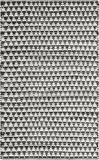 Unique Loom Chindi Jute Collection Area Rug (5' 1" x 8' Rectangle, White Black)