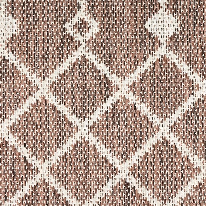 Nourison Home Positano Natural 7' x 10' Area Rug - Easy Clean, Non Shedding, Bed Room, Living Room, Dining Room, Kitchen (7' x 10')