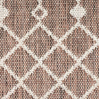 Nourison Home Positano Natural 9' x 12' Area Rug - Easy Clean, Non Shedding, Bed Room, Living Room, Dining Room, Kitchen (9' x 12')