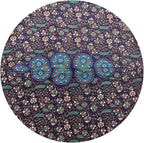 32" Blue Mandala Floor Pillow Cushion Seating Throw Cover Hippie Decorative Bohemian Ottoman Poufs, Pom Pom Pillow Cases,Boho Indian