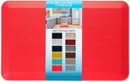 ComfiLife Anti Fatigue Floor Mat – 3/4 Inch Thick Kitchen Mats for Floor, Standing Desk Mat, Kitchen Rug – Comfort at Home, Office – Durable – Stain Resistant – Non-Slip (20" x 32", Scarlet Orange)