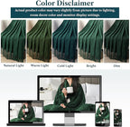 PAVILIA Emerald Green Knit Throw Blanket for Couch, Twin Bed, Soft Knitted Farmhouse Sofa Throw for Living Room, Lightweight Decorative Summer Blanket for Chair, Outdoor Textured Boho Blanket, 60x80