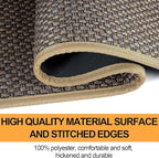 Kitchen Mat 1 PCS, Cushioned Non Slip Rugs for Kitchen Floor, Absorbent Runner Comfort Standing Mats Washable for Kitchen, Office, Home (Brown, 24"x36")
