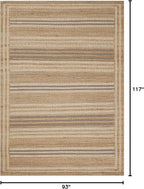 Loloi Chris Loves Julia Judy Collection JUD-03 Natural/Dove 7'-9" x 9'-9" Area Rug