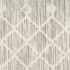 Nourison Home Positano Light Grey 9' x 12' Area Rug - Easy Clean, Non Shedding, Bed Room, Living Room, Dining Room, Kitchen (9' x 12')