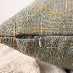 MIULEE Pack of 2 Decorative Burlap Linen Throw Pillow Covers Modern Farmhouse Pillowcase Rustic Woven Textured Cushion Cover for Sofa Couch Bed (18''x18'', Khaki)